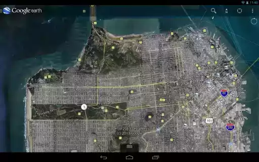 谷歌卫星图手机版截图